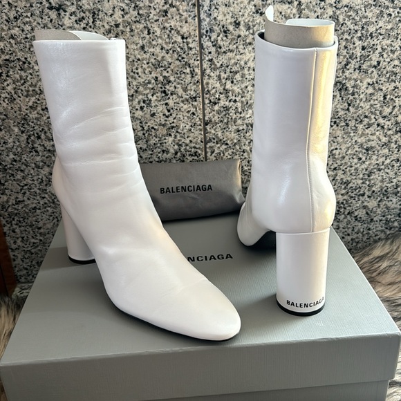 Balenciaga Shoes - Balenciaga Logo Boots